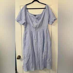 Bloomchic Light Blue Dress Plus